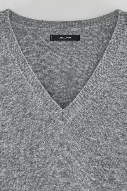 V NECK CASHMERE KNIT
