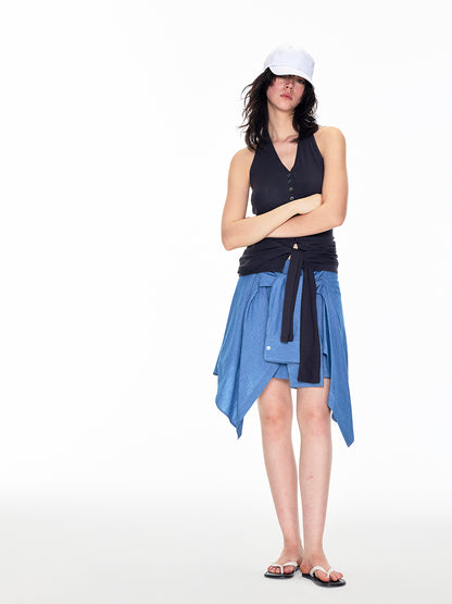 TWO STYLES VEST