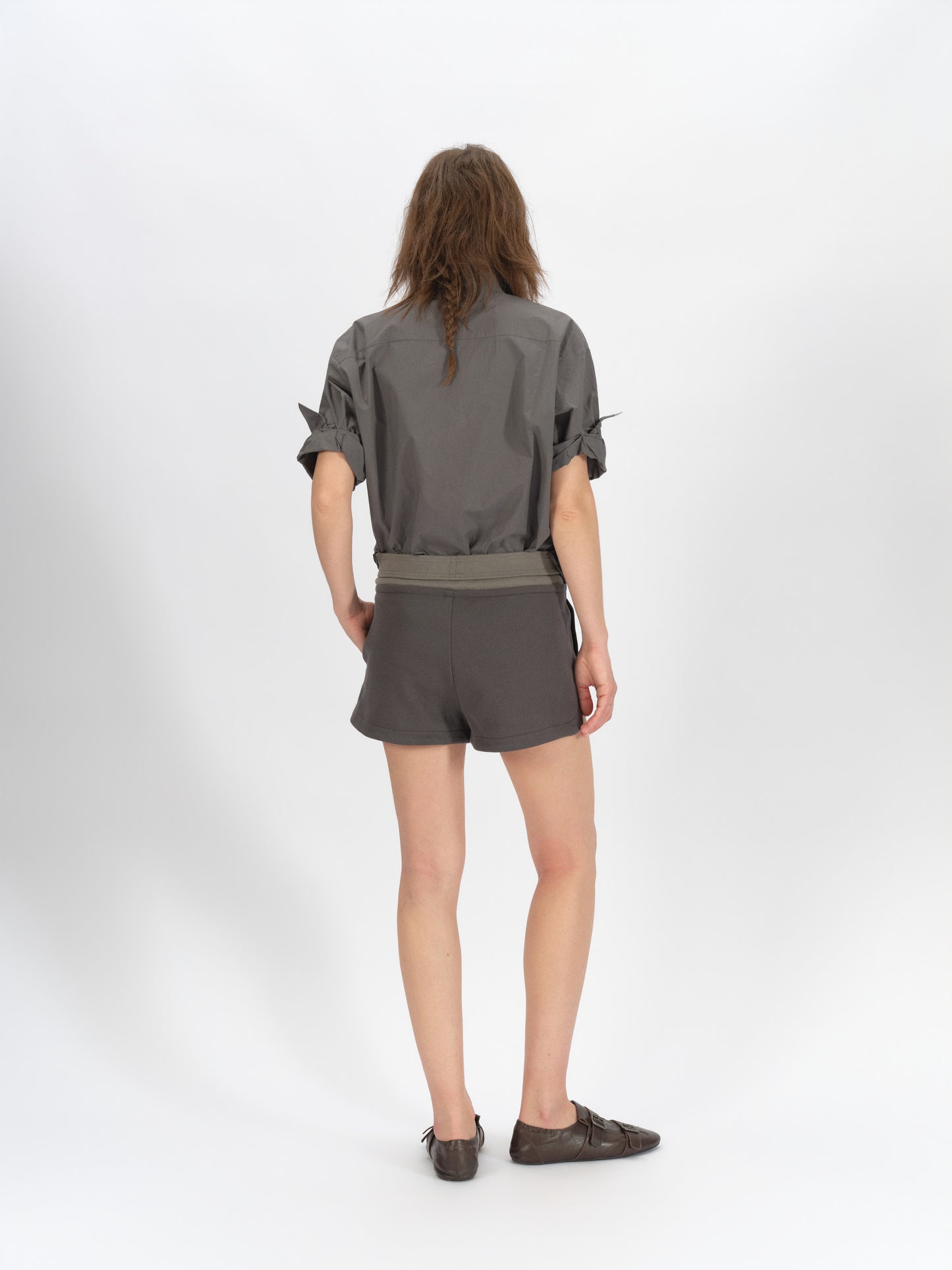 Adjustable Waist Sweatshorts