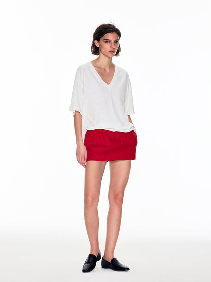 LINEN HOLIDAY CULOTTES