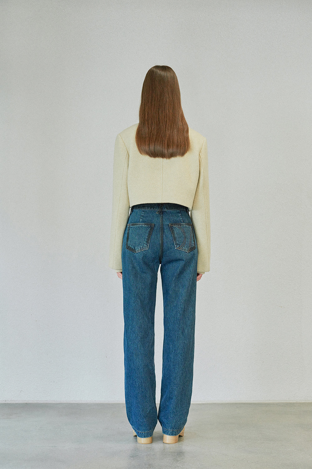 WOOL SLIM STADIUM JUMPER