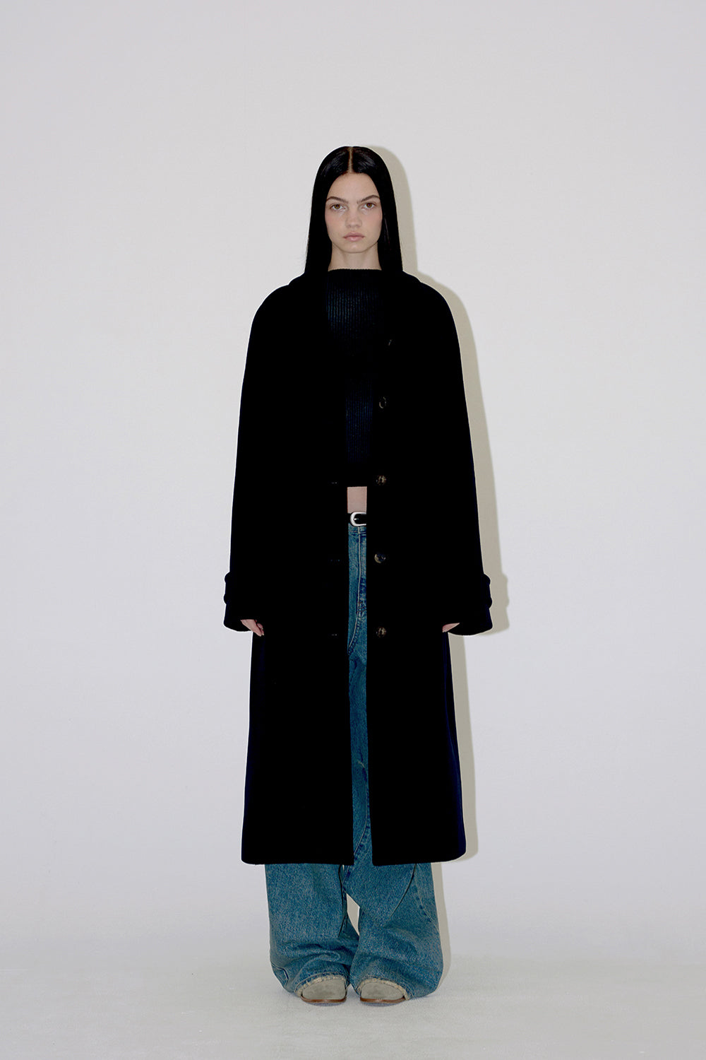 RELAXED BALMACAAN COAT