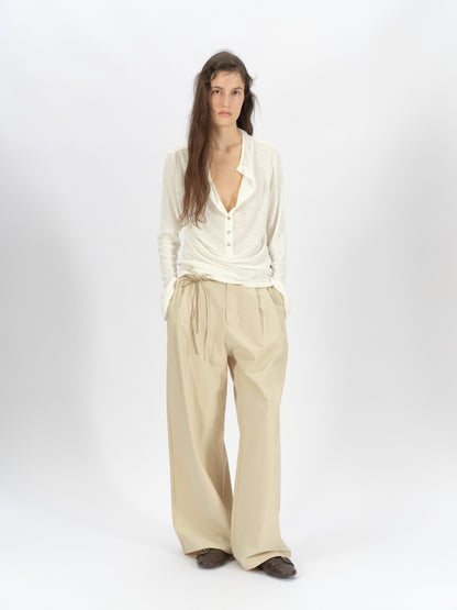 Loose lazy long-sleeved shirt