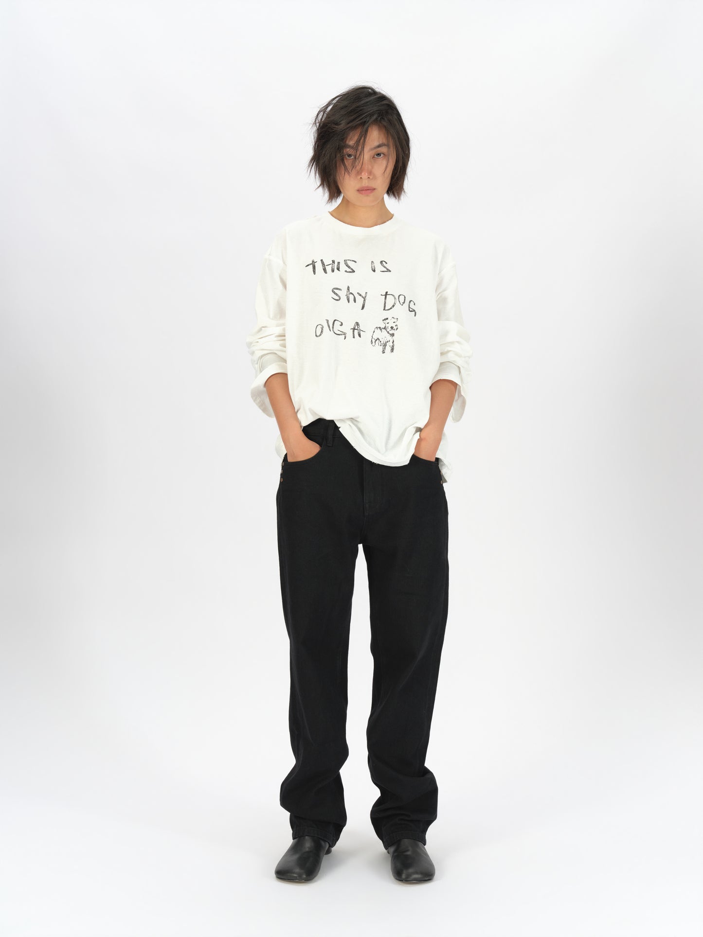 Olga Dog Print Tee