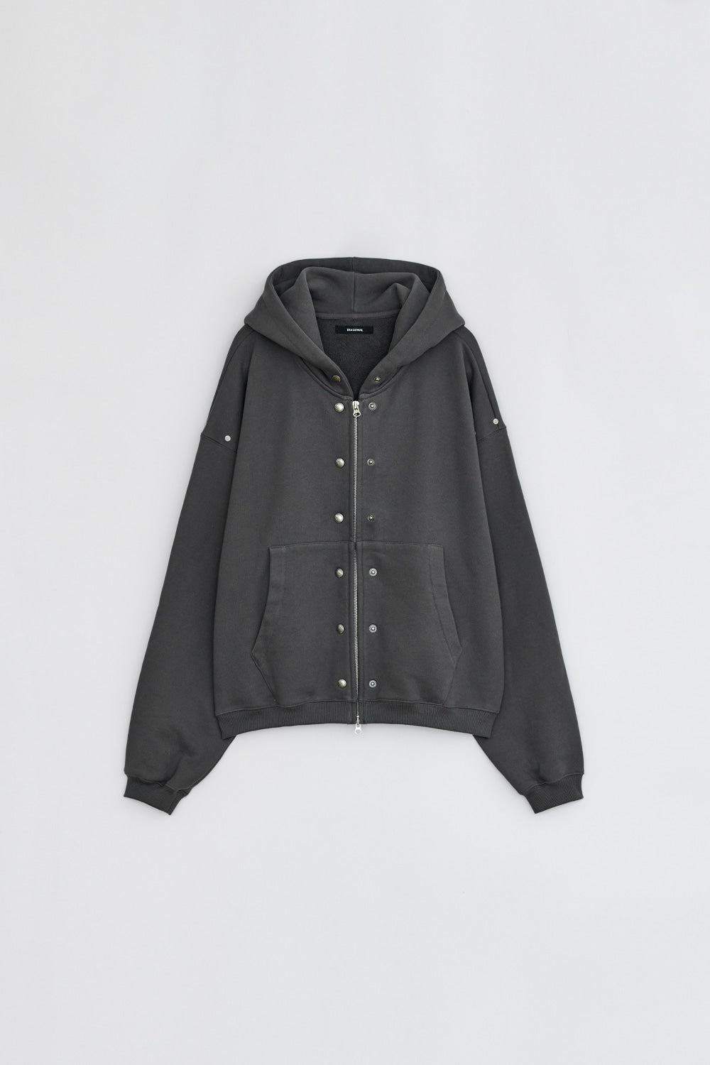 HARDWARE EMBELLISHED HOODIE