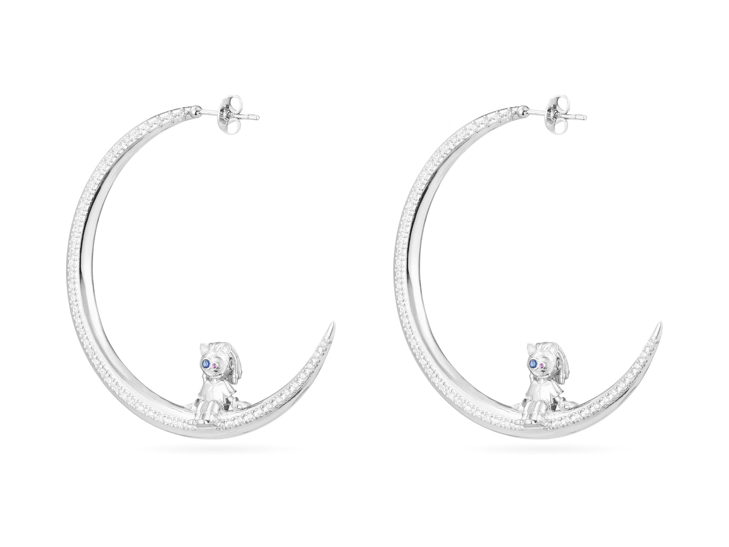 Planet Series - TATA Moon Pearl Earrings