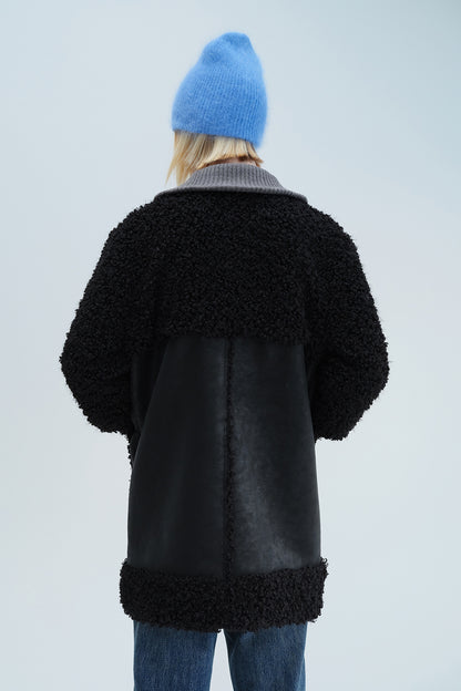 FUR SHEARLING COAT
