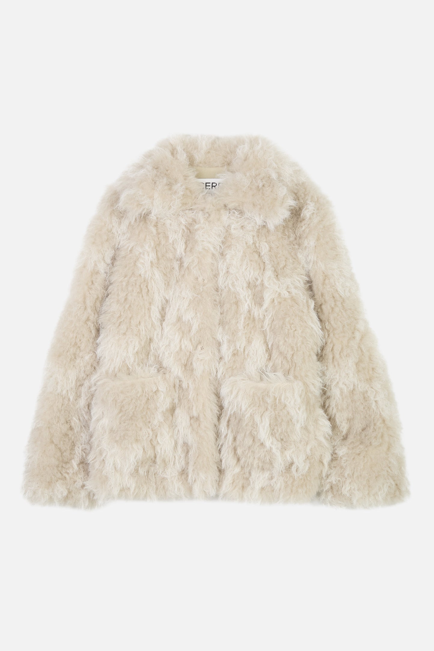 MIXED FUR JACKET / IVORY
