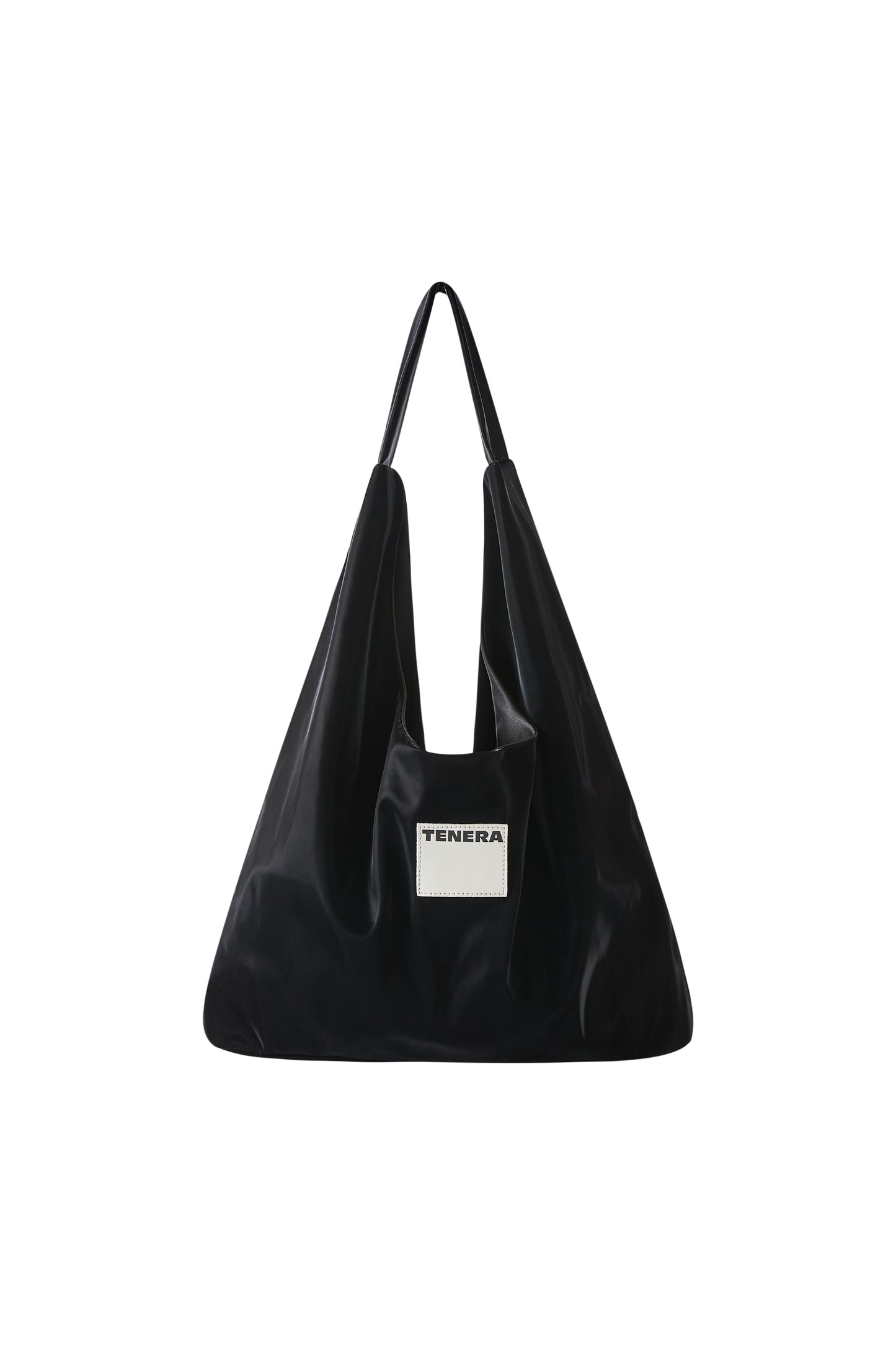 TENERA Eco-friendly Vegan Leather HOBO One-Shoulder Style/Black