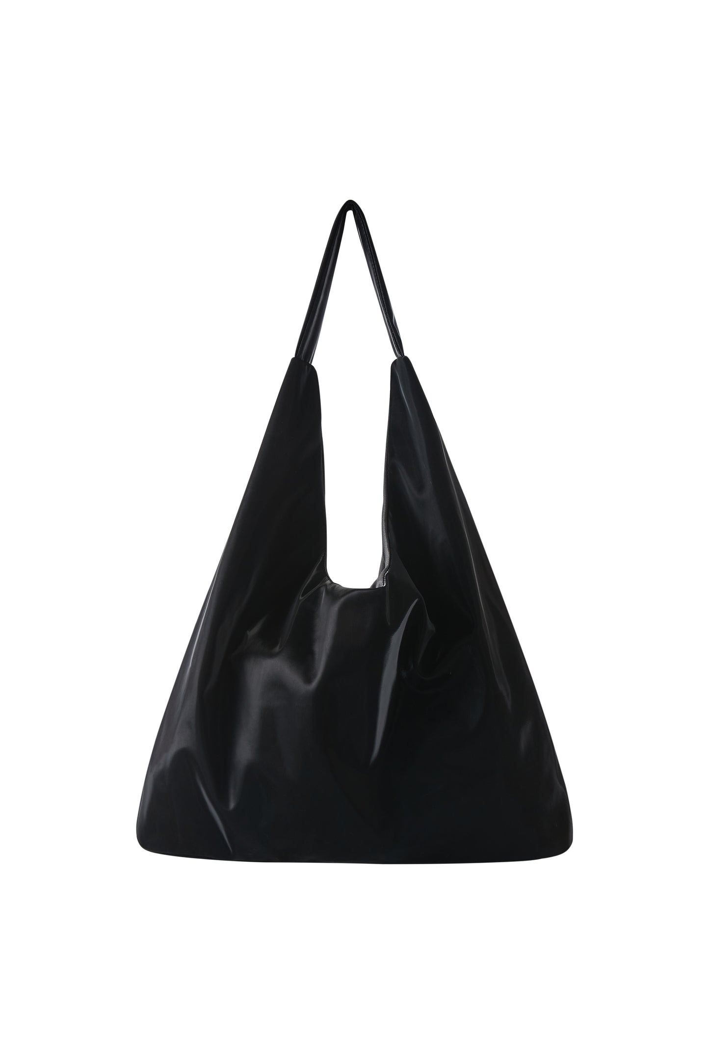TENERA Eco-friendly Vegan Leather HOBO One-Shoulder Style/Black