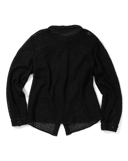 Knit Ruched Shirt, Silence