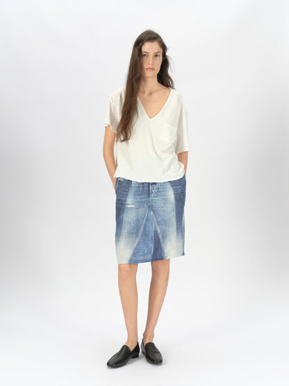 The Essential Deep V-Neck Tee