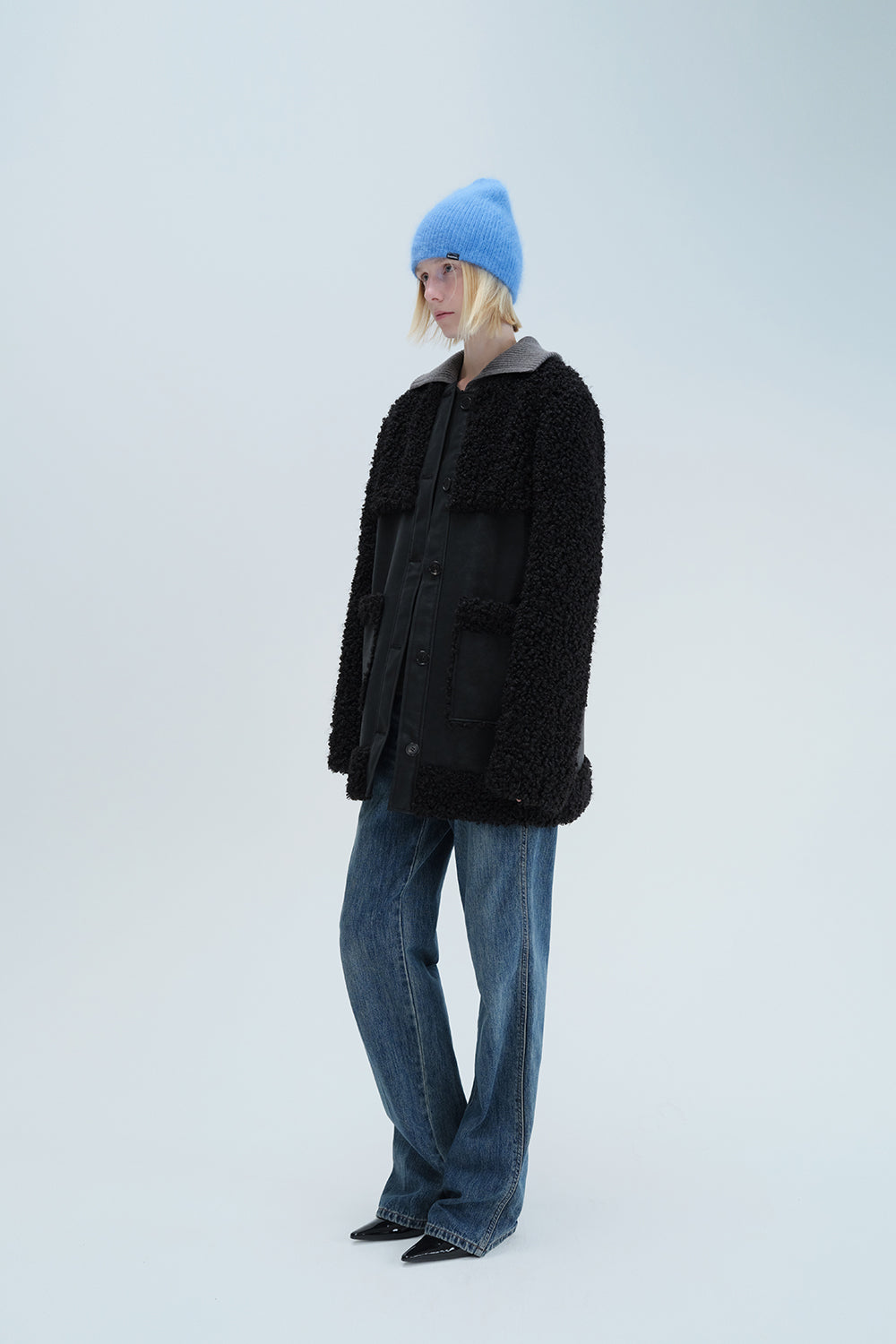 FUR SHEARLING COAT