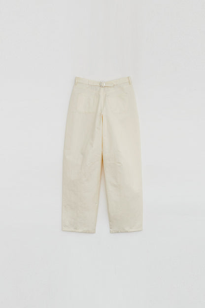 CURVED STURDY TROUSERS