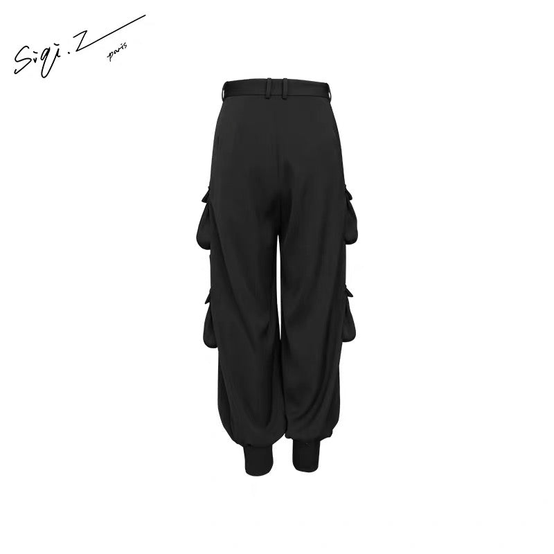 Tapered Leg Style Trousers