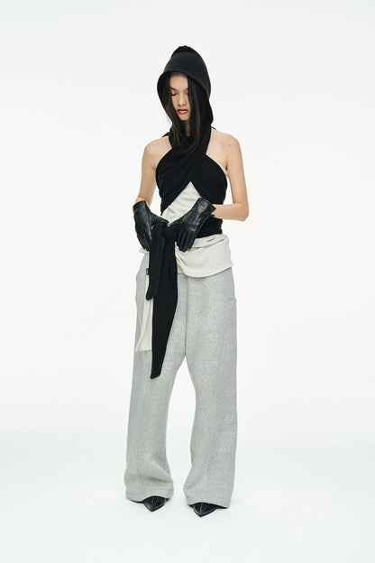 SNOW WIDE PANTS / GRAY