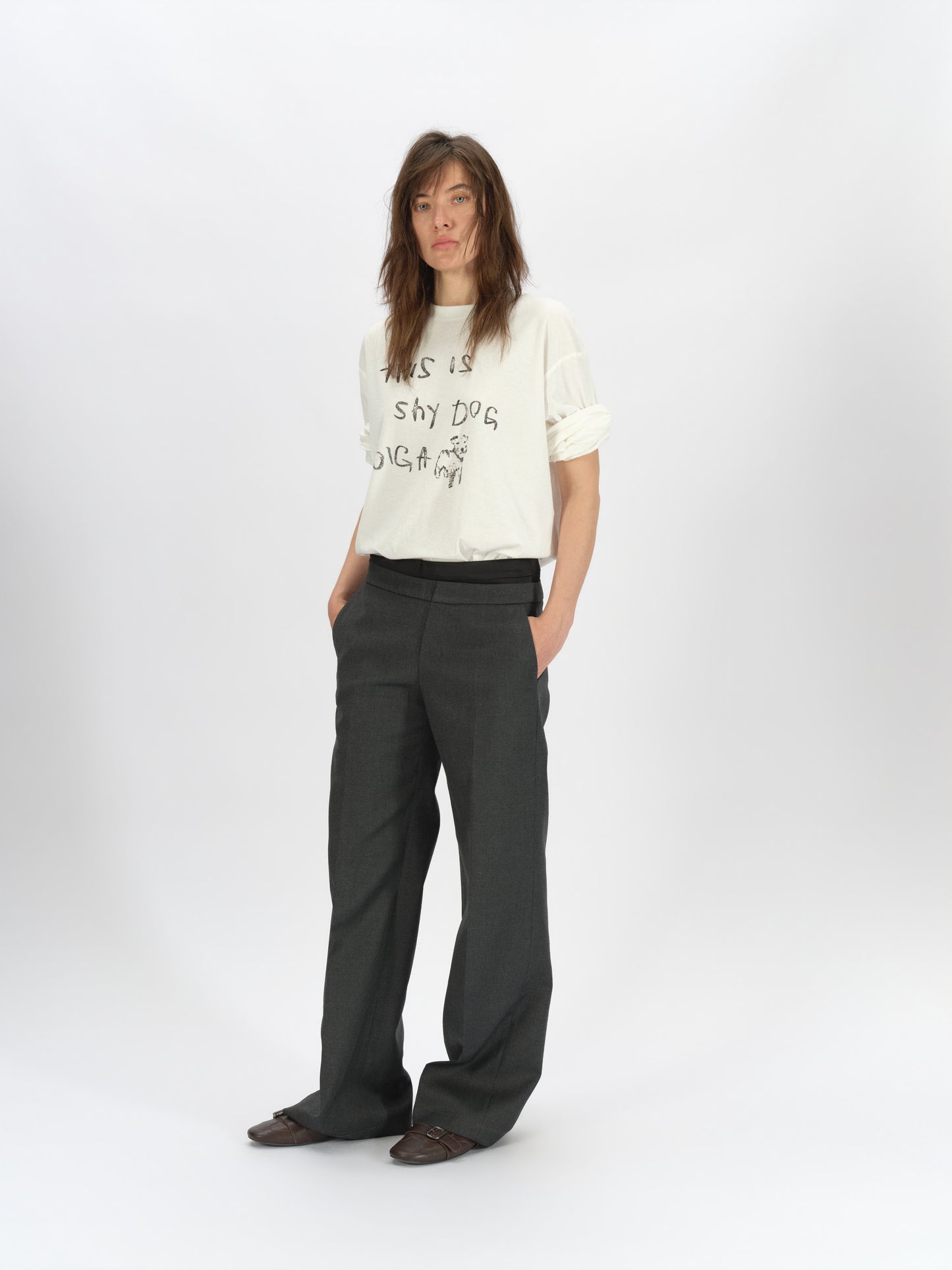Olga Dog Print Tee