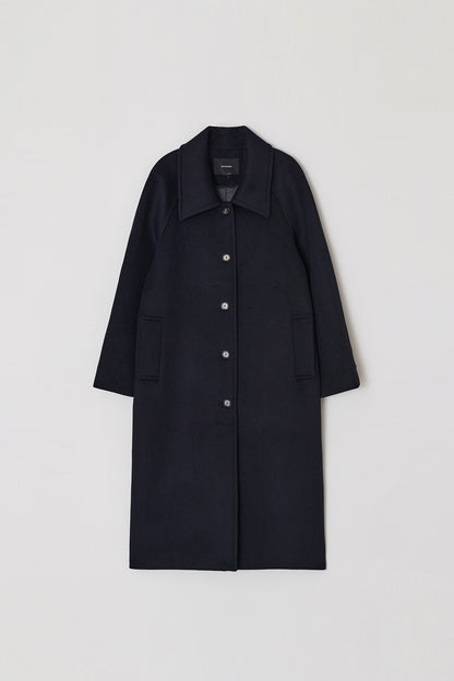 RELAXED BALMACAAN COAT