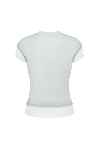 "Clean but Glitter"  Misty Blue