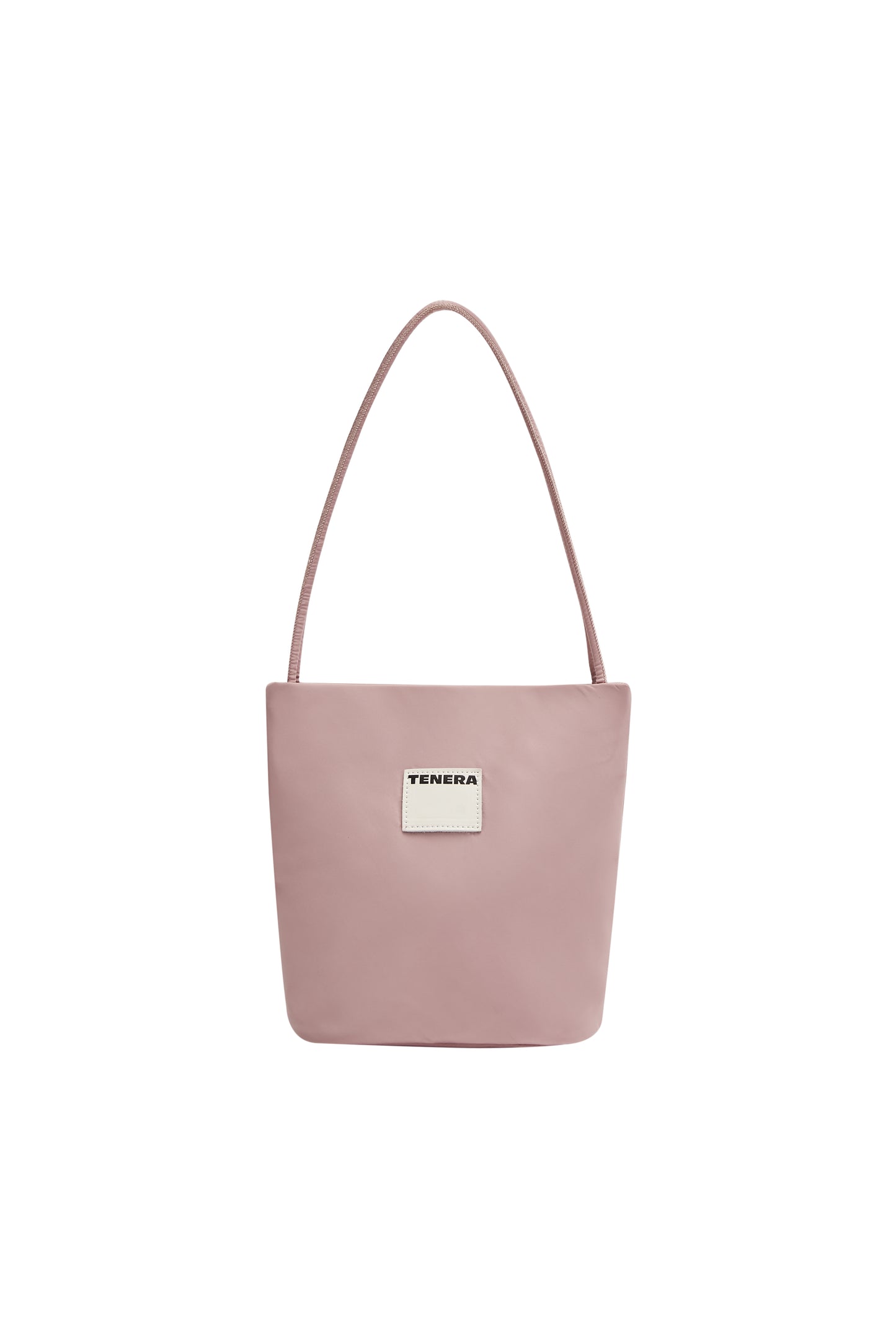 TENERA Recycled Nylon Bucket One-Shoulder Bag Small/Pink