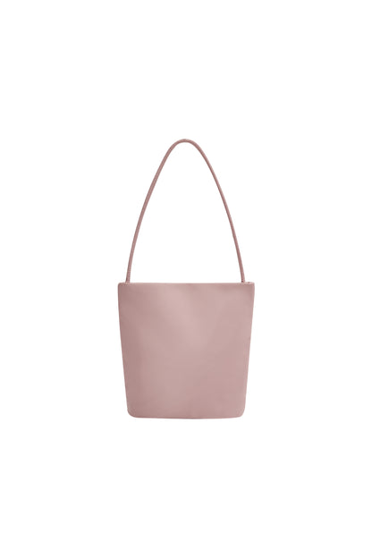 TENERA Recycled Nylon Bucket One-Shoulder Bag Small/Pink