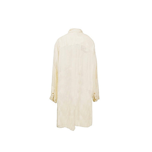 Floral Shirt Tea-Dyed Beige