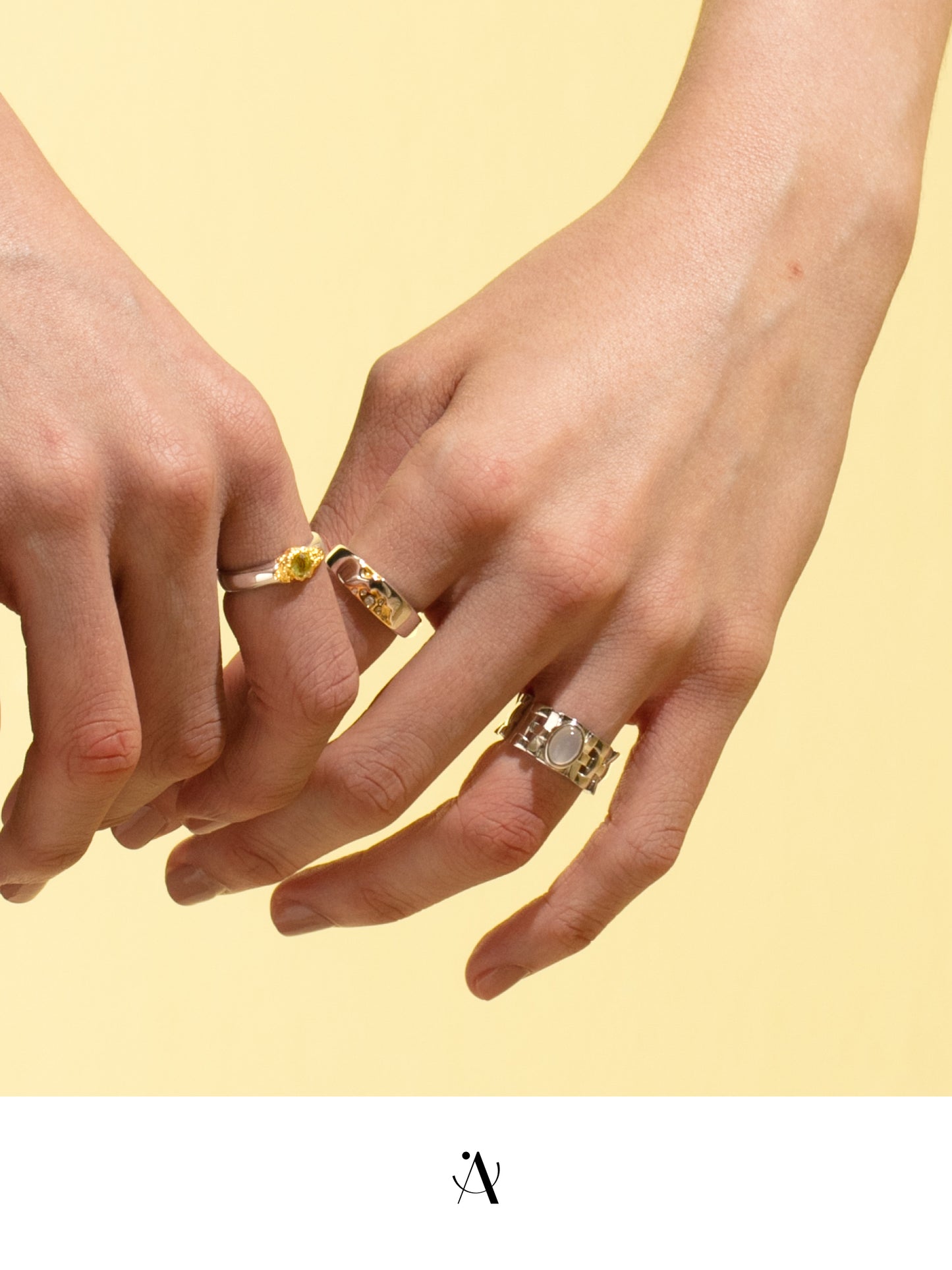 Braided Ring (White Gold)