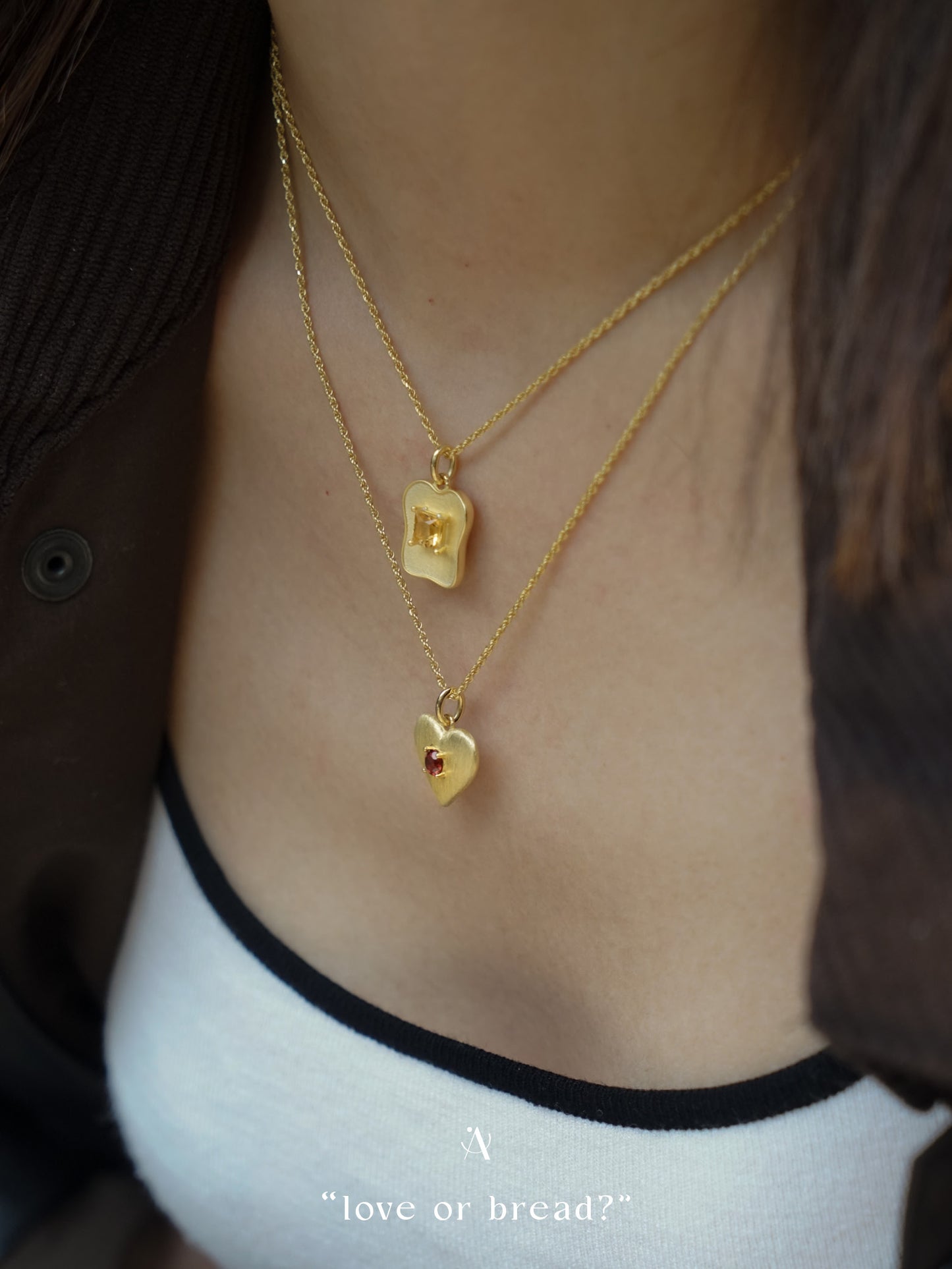 Bread Necklace (18K gold)