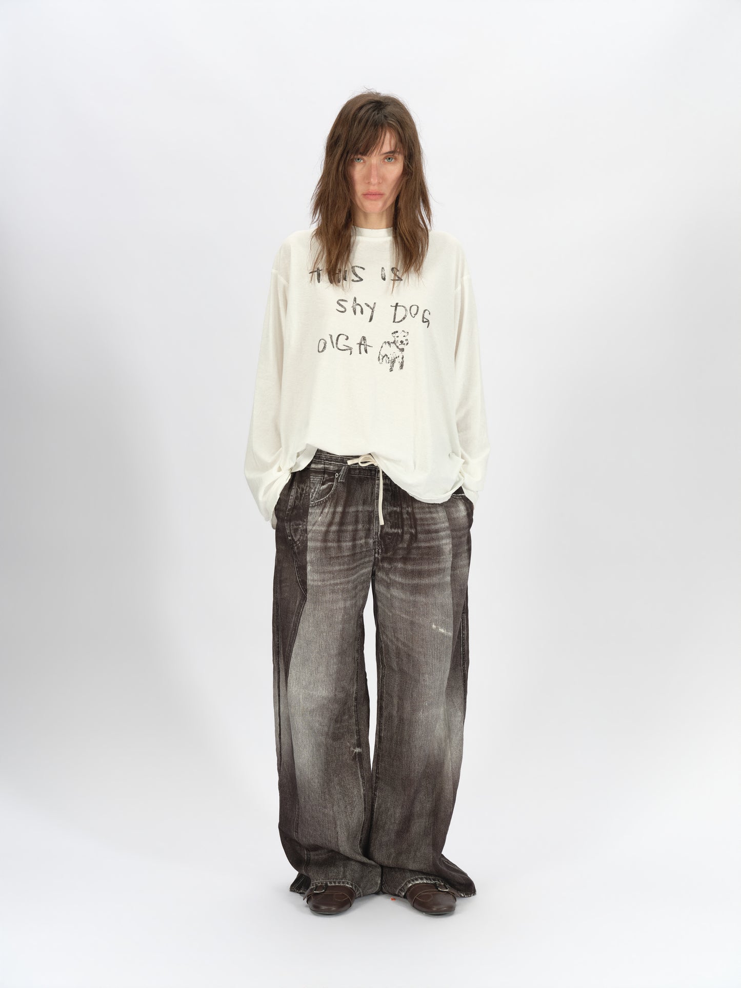 Olga Dog Print Tee