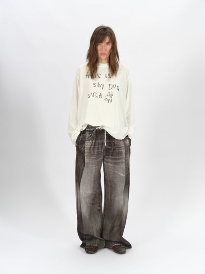 Olga Dog Print Tee