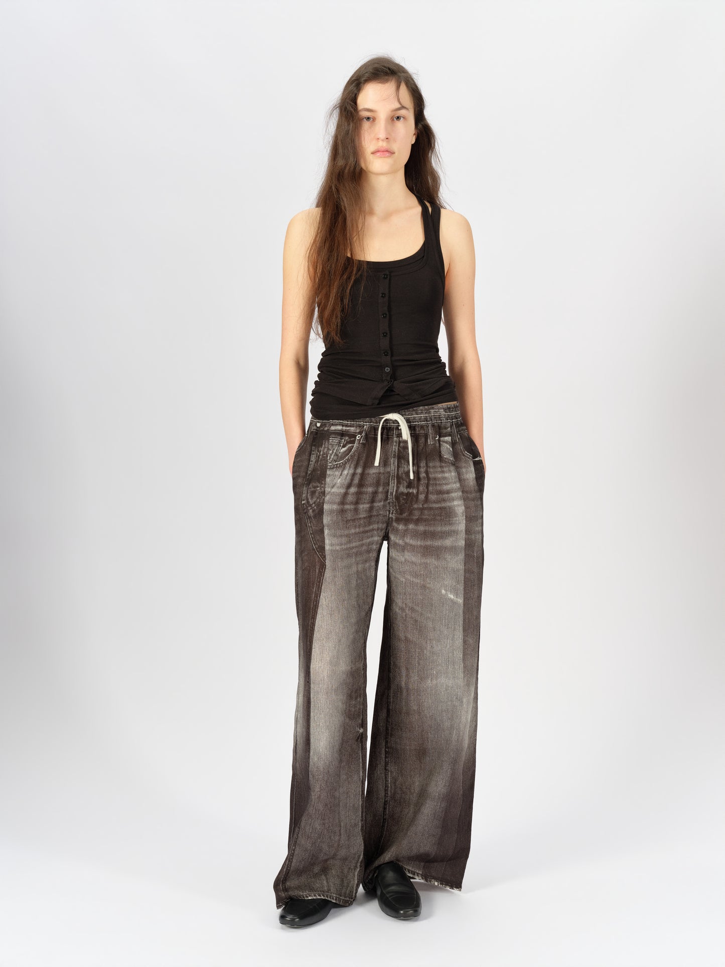 Double-Layered Placket Tank