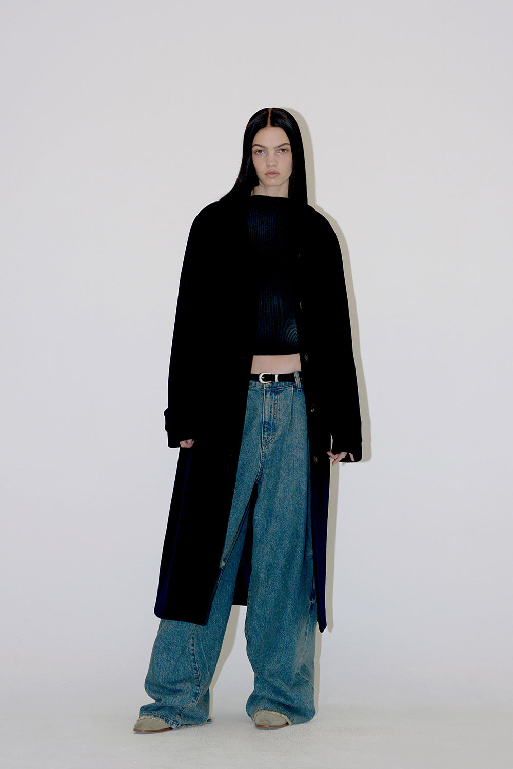 RELAXED BALMACAAN COAT