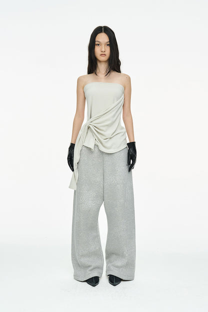 SNOW WIDE PANTS / GRAY