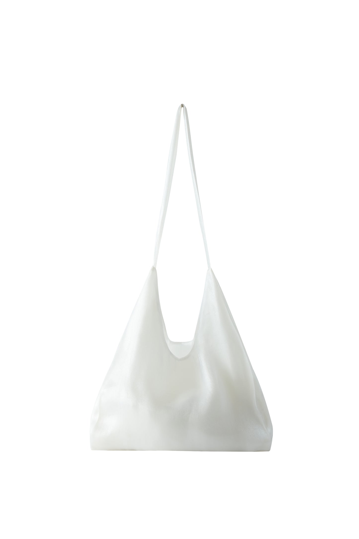 TENERA Ballet One-Shoulder Bag/Pearl White