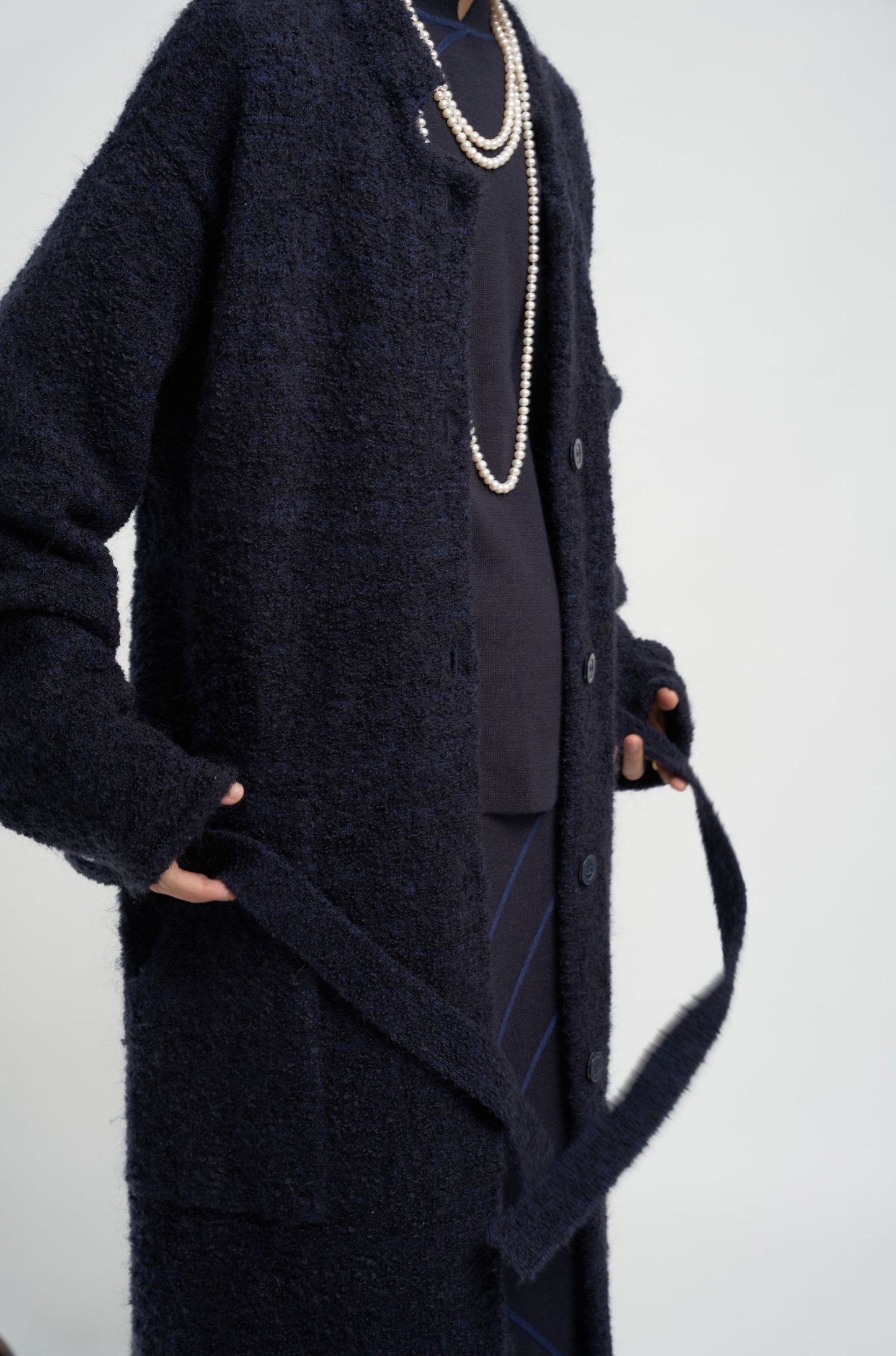 Vast Sky Knit Coat