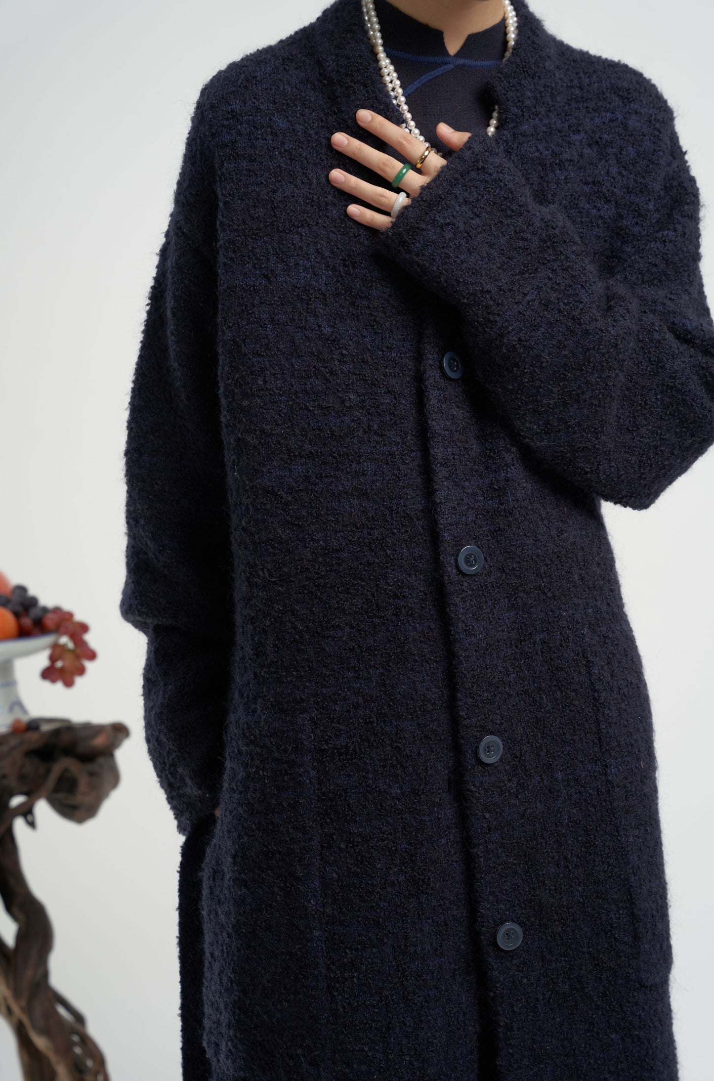 Vast Sky Knit Coat