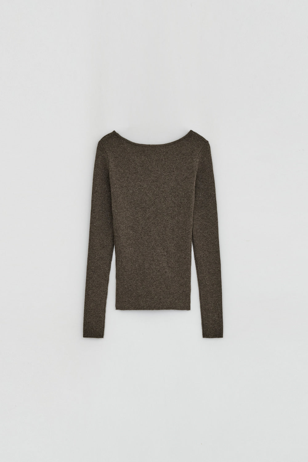 DIAGONAL BUTTON KNIT
