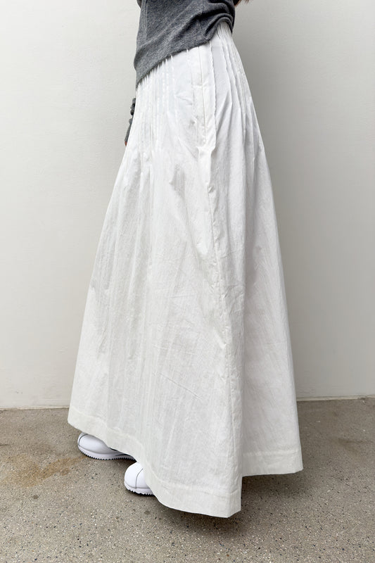 STITCHED TRAPEZE SKIRT