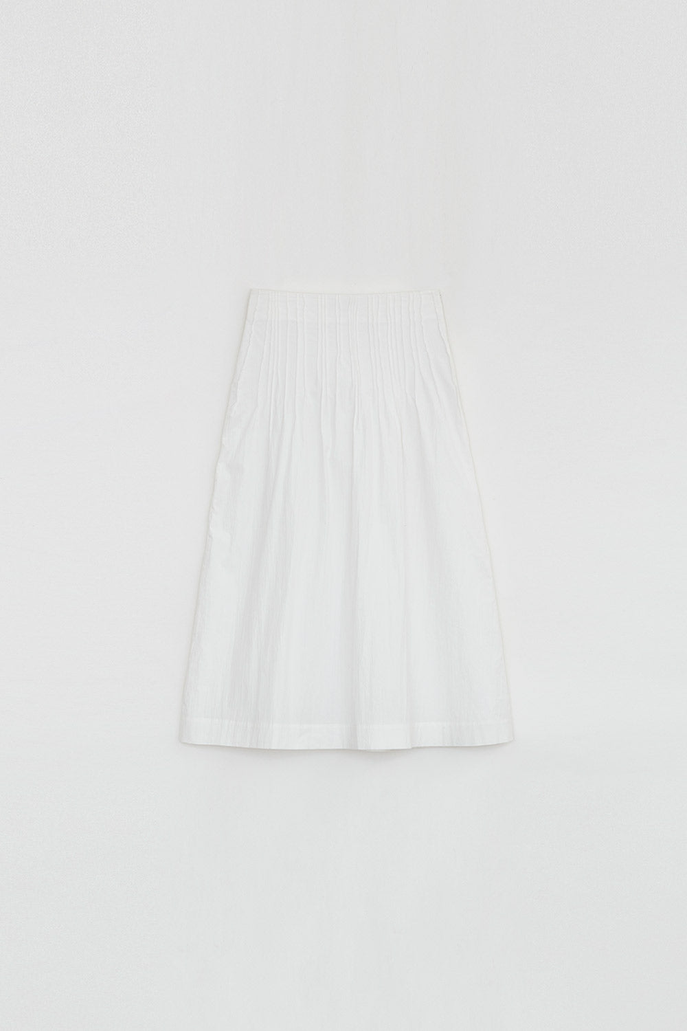 STITCHED TRAPEZE SKIRT