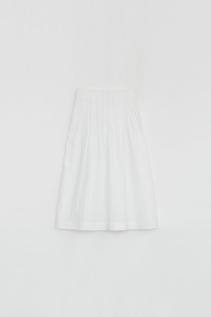 STITCHED TRAPEZE SKIRT