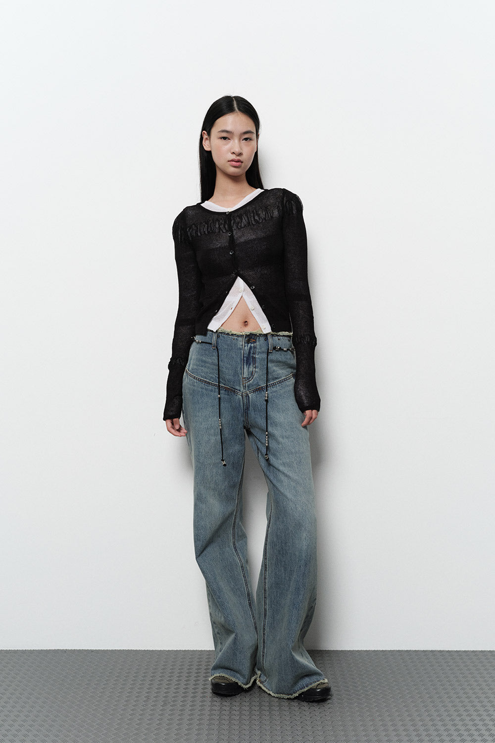 CUTTING WIDE BOOTSCUT DENIM