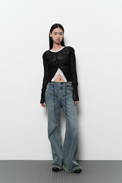 CUTTING WIDE BOOTSCUT DENIM