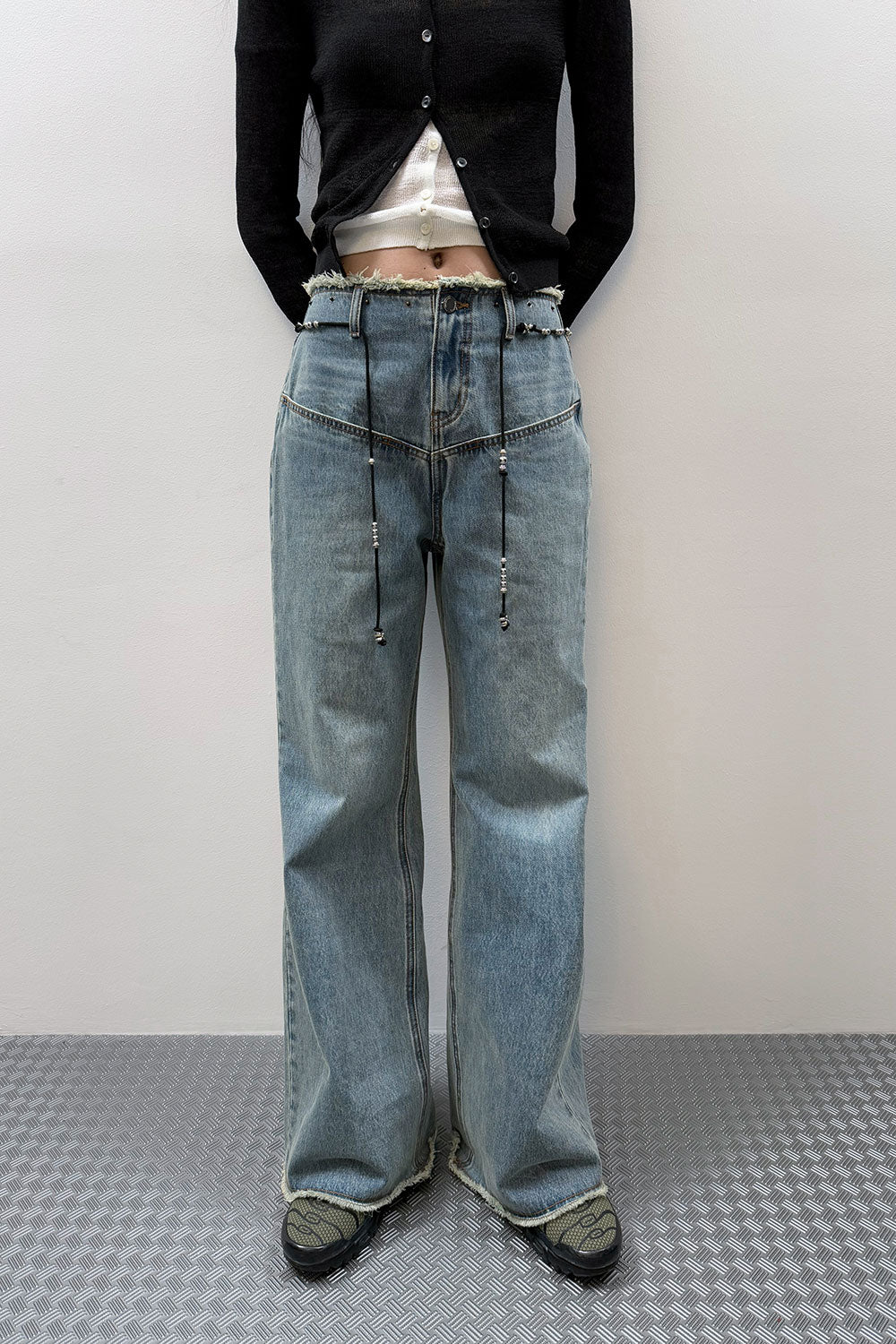 CUTTING WIDE BOOTSCUT DENIM