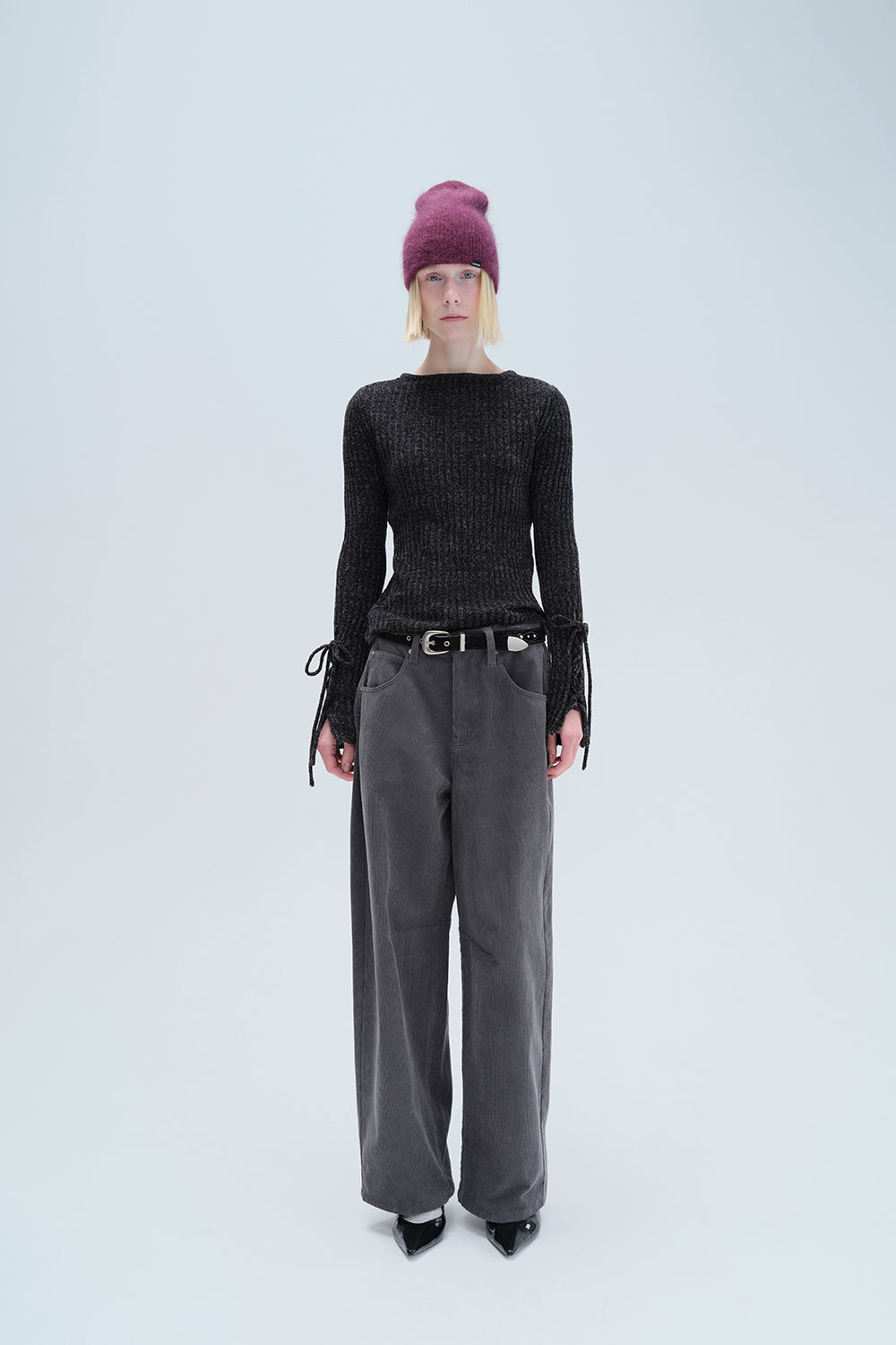 CORDED VELVETEEN TROUSERS