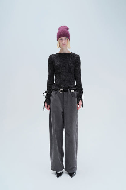 CORDED VELVETEEN TROUSERS