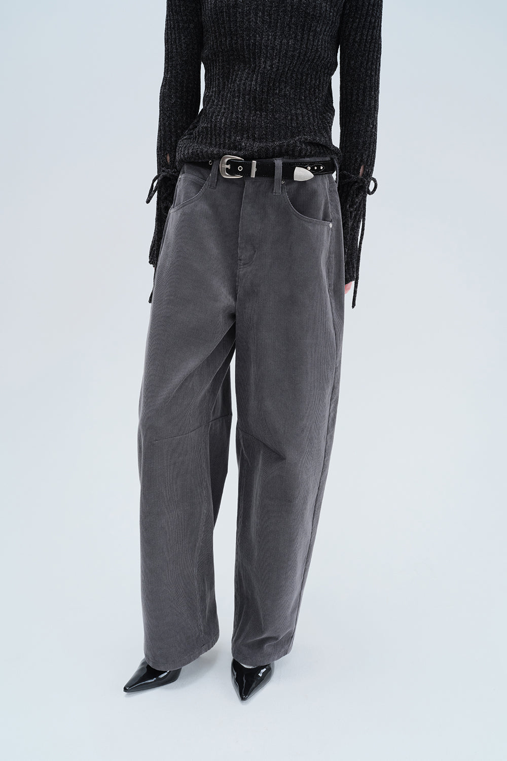 CORDED VELVETEEN TROUSERS