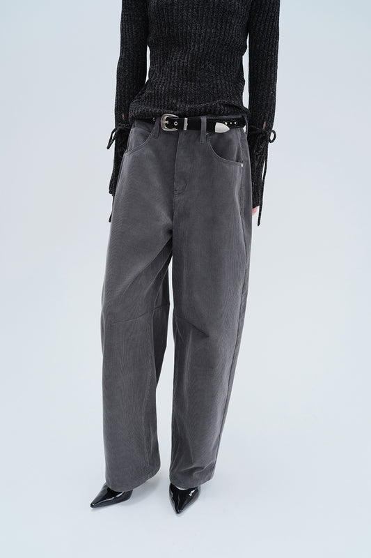 CORDED VELVETEEN TROUSERS