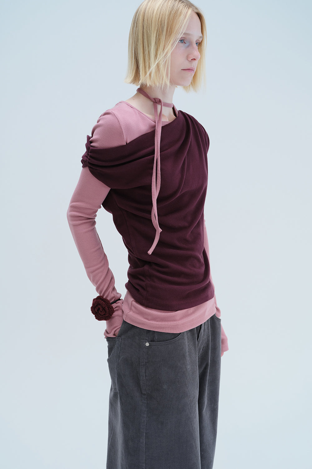 CORDED VELVETEEN TROUSERS