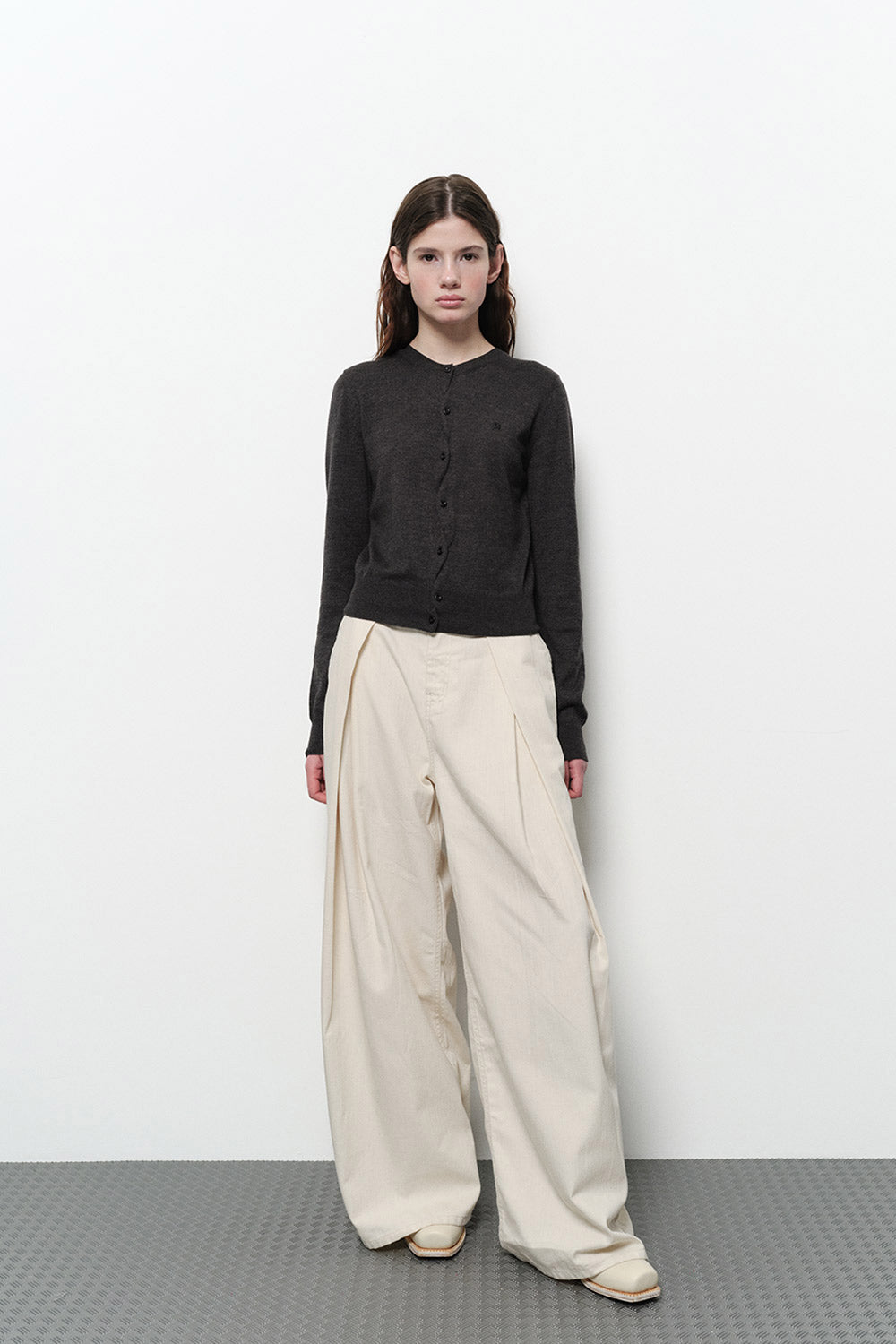 RELAXED WIDE DENIM PANTS