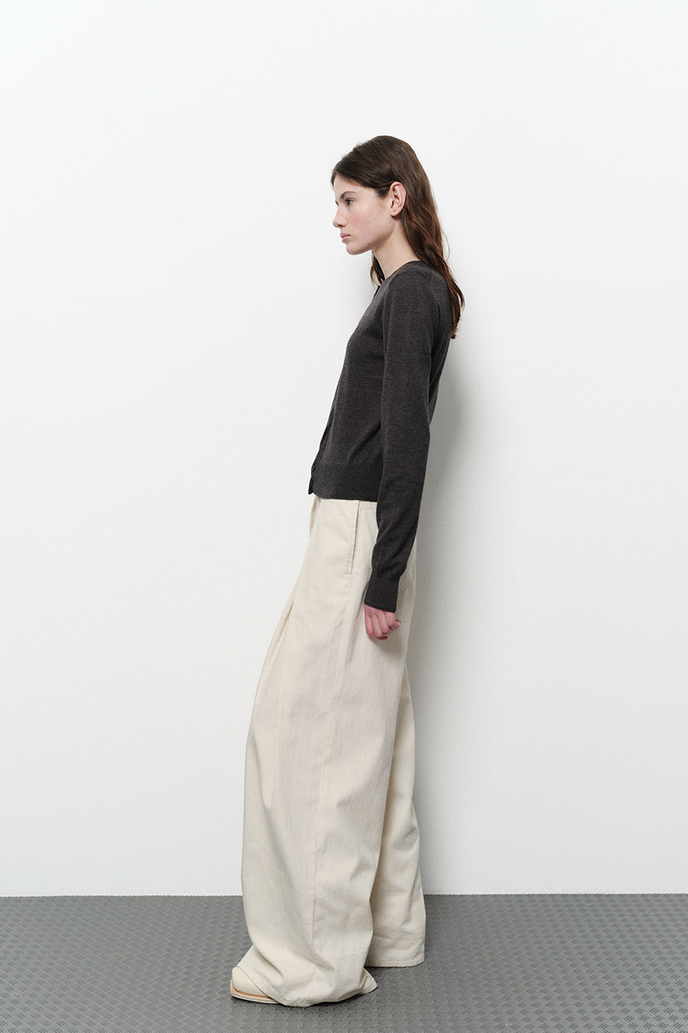 RELAXED WIDE DENIM PANTS